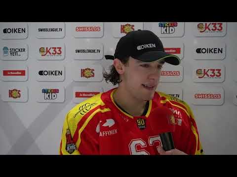 03.02.2023 HC Sierre – HCB Ticino Rockets 2-1 après prolongations Gaëtan Jobin