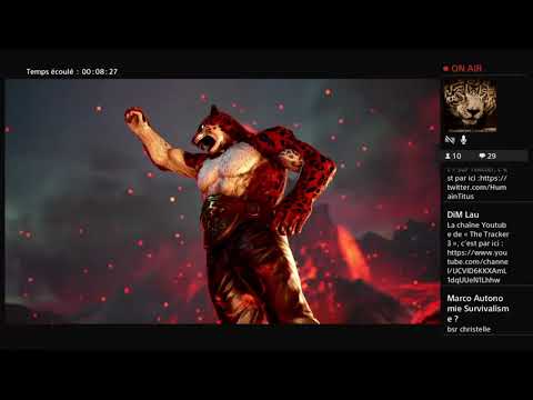 Freddy joue a tekken et écoute Claire Severac