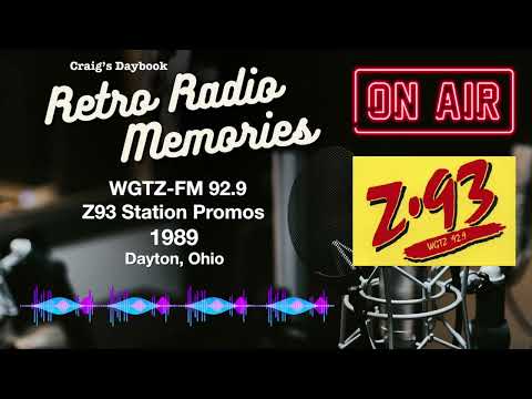 Retro Radio 1989 - WGTZ-FM 92.9 - Z93 Promos - Dayton, Ohio