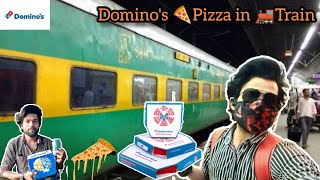 How To Order Delicious Domino's Pizza in Train || Live Demo || IRCTC Food Service || Indian Railways