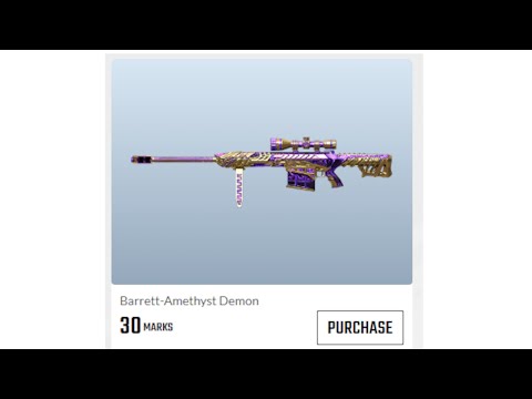 Barrett-Amethyst Demon For 30 Marks in the *MERCENARY PASS SHOP*