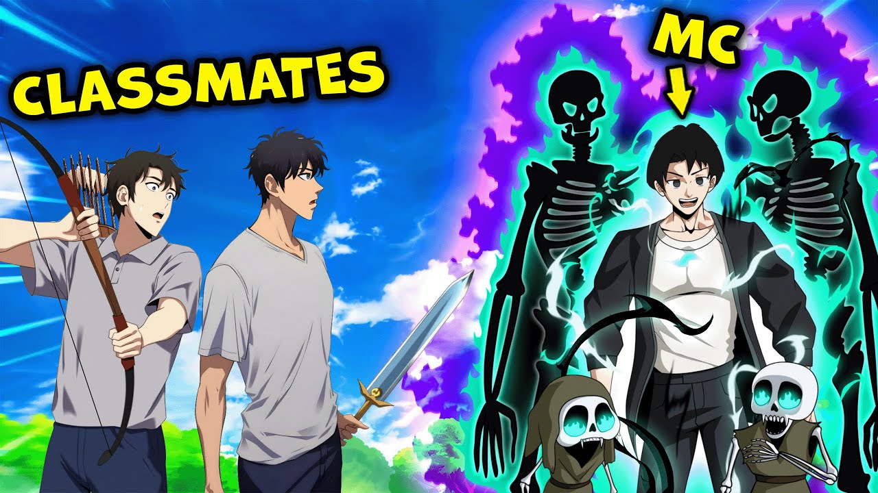 He Became a Necromancer while his Classmates got only Regular Professions! - Manhwa Recap