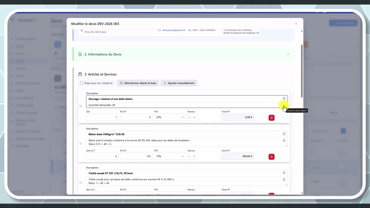 Tutoriel vidéo : Duplication de documents — Formation FacturesPro