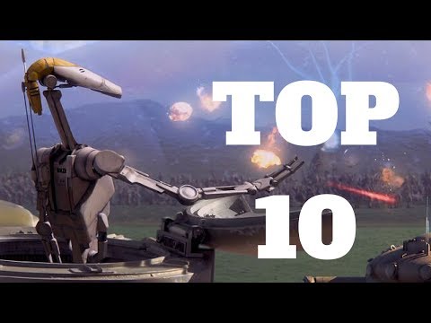 Top 10 times Battle Droids were EFFECTIVE!