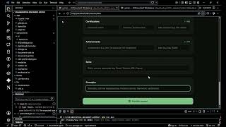 Lumen — AI Document Workspace localhost 3001   collaborative document editor   Visual Studio Code 20