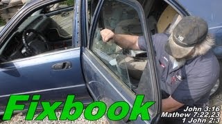 Door Window Remove & Replace "How to" Honda Civic