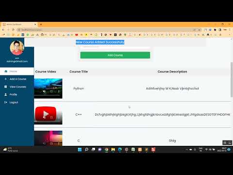 E-Learning in PHP Application Projects