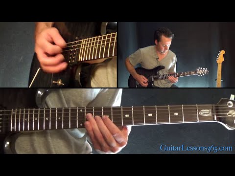 Hangar 18 Guitar Lesson (Part 2) - Megadeth