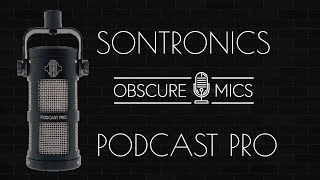Video thumbnail for Sontronics - Podcast Pro - Dynamic Microphone Test / Demo by Obscure Mics
