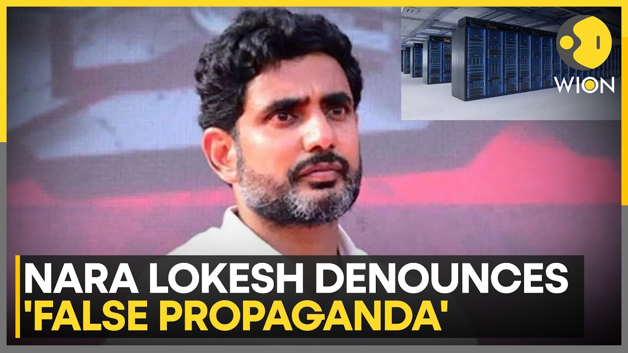 Visakhapatnam Data Centre Row: Nara Lokesh Calls Opposition a 'Misinformation Campaign' | WION