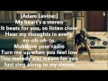 Gym Class Heroes Ft Adam Levine Stereo Hearts Lyrics On Screen