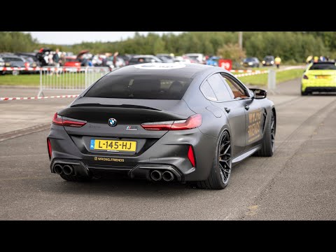 800HP G-Power BMW M8 Gran Coupe -  Launch Controls & Accelerations