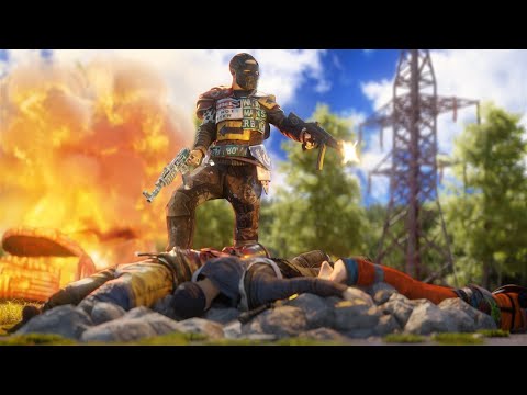 THEY TRIED TO ROAM RAID ME - RUST SOLO SURVIVAL