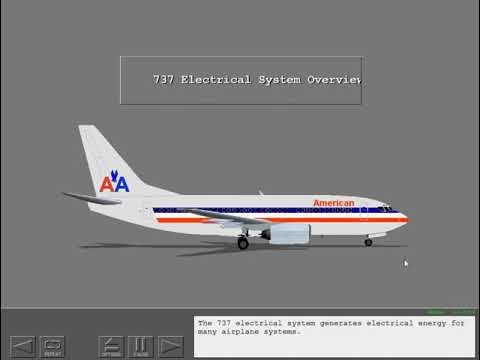 Electrical system B737