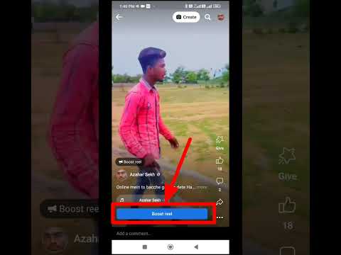 Facebook reels post boost now kya hota #facebook