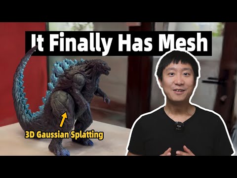 Generate Mesh From 3D Gaussian Splatting IS HERE! | 3D Scanning Is Getting Better With KIRI Engine