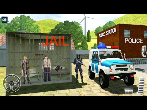 Offroad Police Cars Driving Simulator #2 - Transportation Of Prisoners - Android Gameplay