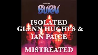 Deep Purple - Isolated - Glenn Hughes &amp; Ian Paice - Mistreated