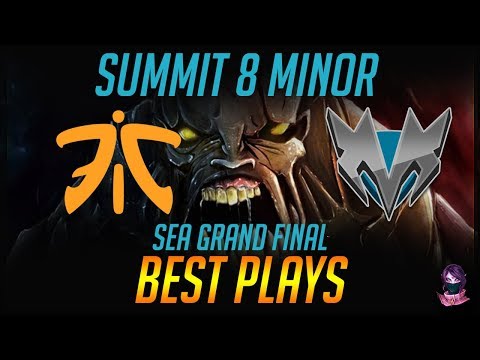 Summit 8 Minor SEA Fnatic vs Mineski Grand Final BEST PLAYS Highlights Dota 2 by Time 2 Dota #dota2
