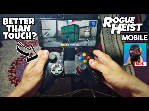 MPL Rogue Heist Mobile Gameplay with Controller - Android/iOS New TPS Game 2020