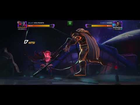 MCoC Symbiote Supreme vs R3 The Serpent AW Boss