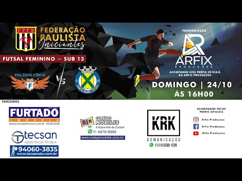 COLÉGIO FÊNIX x SANTO ANDRÉ - FUTSAL FEMININO SUB 13