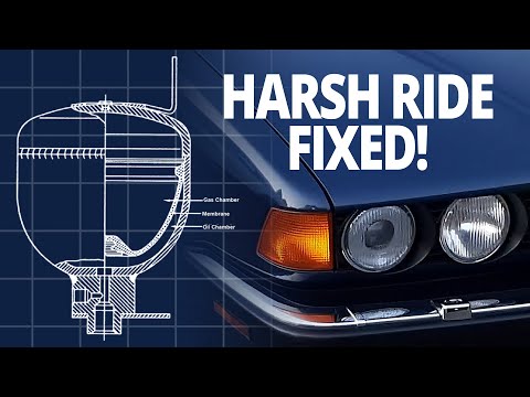 Restoring the comfy ride! Self-leveling accumulator replacement on BMW E32