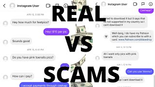 HOW TO TELL REAL FOOT BUYERS FROM SCAMMERS | HOW TO SELL FEET PICS