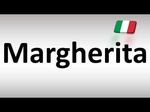 How to Pronounce Margherita