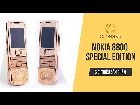 Nokia 8800 Special Edition - Trỗi dậy tinh thần dân tộc Việt Nam
