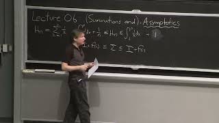 Lecture 6: Asymptotics