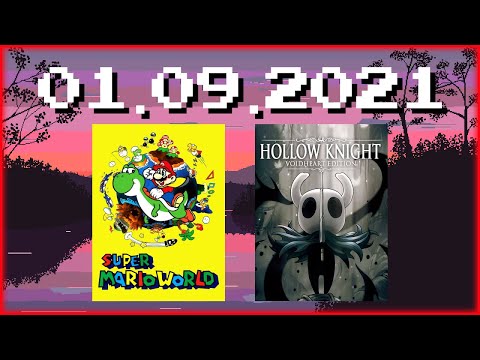 Stream VOD vom 01.09.2021 - SMW Hacks, Hollow Knight