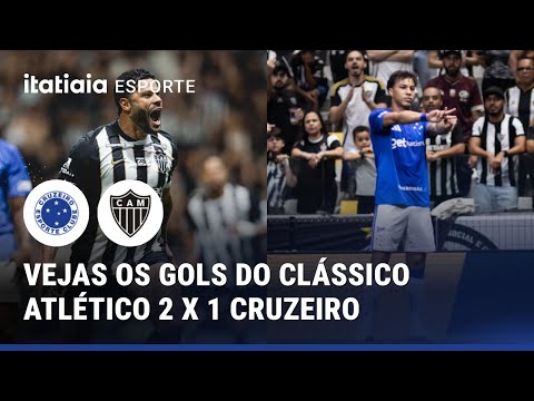 VEJA OS GOLS DE ATLETICO 2X1 CRUZEIRO NA ARENA MRV | CAMPEONATO MINEIRO