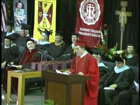 Salutatorian address 2009 Chris Watkins