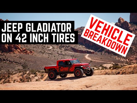 JEEP GLADIATOR ON 42'S COMPLETE BREAKDOWN - RAY'S JEEP BUILD PART 4 | CASEY CURRIE VLOG