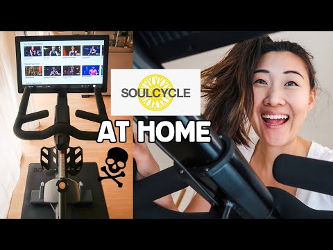 I did SoulCycle at home for two weeks straight! (Soulcycle VS.  Peloton)🚲
