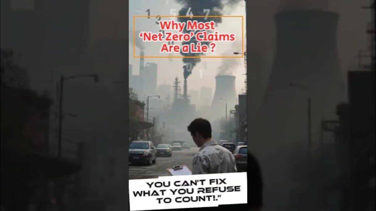 Why Most ‘Net Zero’ Claims Are a Lie (Scope 3 Myth Exposed) #netzero