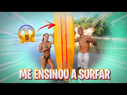 ENCONTREI UM SEGUIDOR NA PRAIA EM PIPA E OLHA O QUE ACONTECEU 😱😳👌