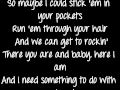 Something To Do With My Hands By Thomas Rhett Lyrics