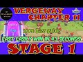 Vergeway Chapter 11 Stage 1 with Easy Guide (100% Fast Easily Win in 43 Seconds) | Lords Mobile