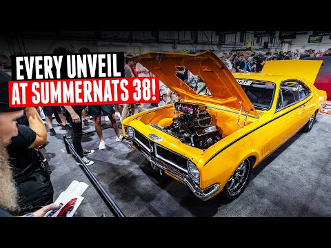 Every Unveil Car at Street Machine Summernats 38!
