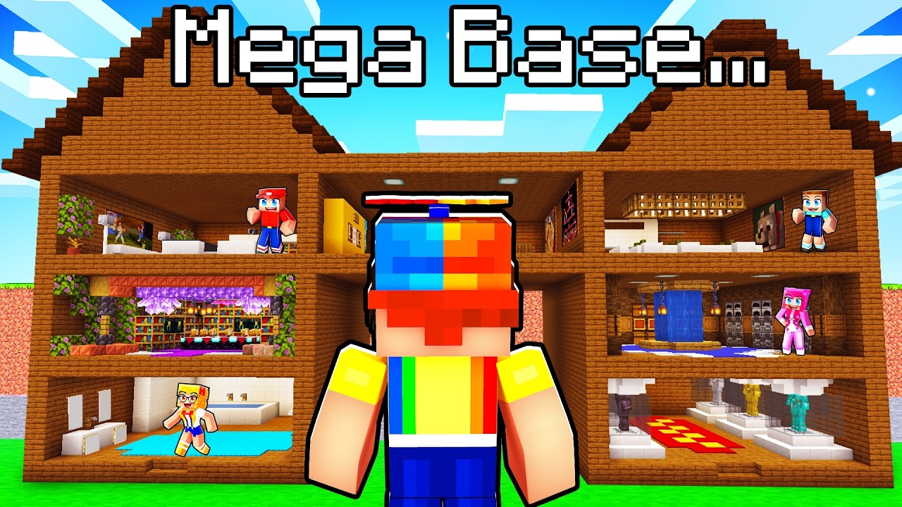 I Made a MEGA Base in Minecraft!
