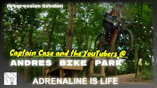 Andres Bike Park Session:  Meeting Fellow YouTubers and Making New Friends.