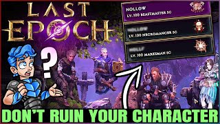 Ultimate Last Epoch Starter Guide - 24 Tips & Everything IMPORTANT You Need to Know - Get OP Fast!