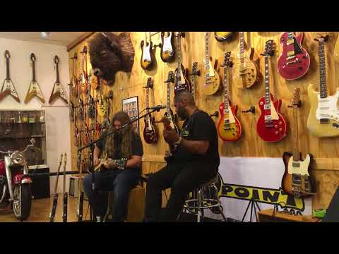 Guitarpoint Vintage Show 2018: Ben Forrester jamming with Kirk Fletcher