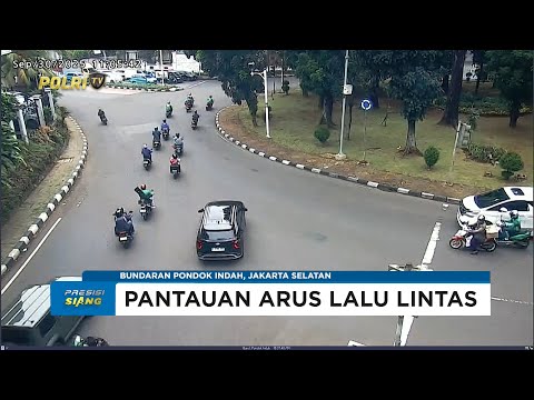 NTMC POLRI - PANTAUAN ARUS LALU LINTAS SIANG 30/09/2025