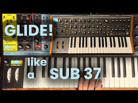 Glide/Portamento Deep Dive - Examining Moog Sub 37 and Matriarch