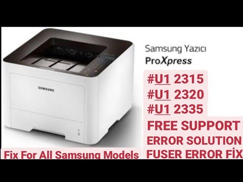 Free Fix All Samsung U1 2320 U1 2315 U1 2335 Error Solution