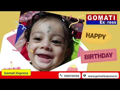 Birthday wish  Name-Rajdeep Saha Father-Jeet Saha Mother-Soma Saha Address-Gandacherra Narayanpur