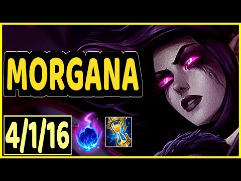 MORGANA VS LEONA - 4/1/16 KDA SUPPORT GAMEPLAY